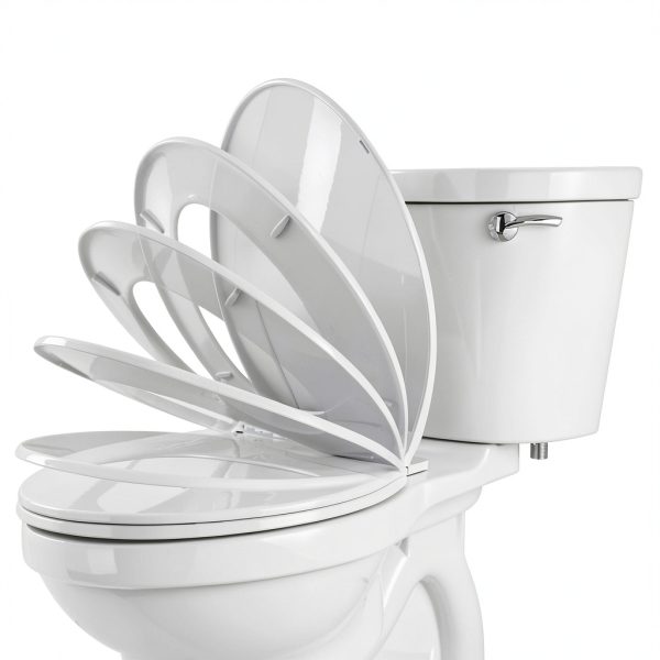 SereniBath Silicone Toilet Seat Bumpers Prevent Shifting-3