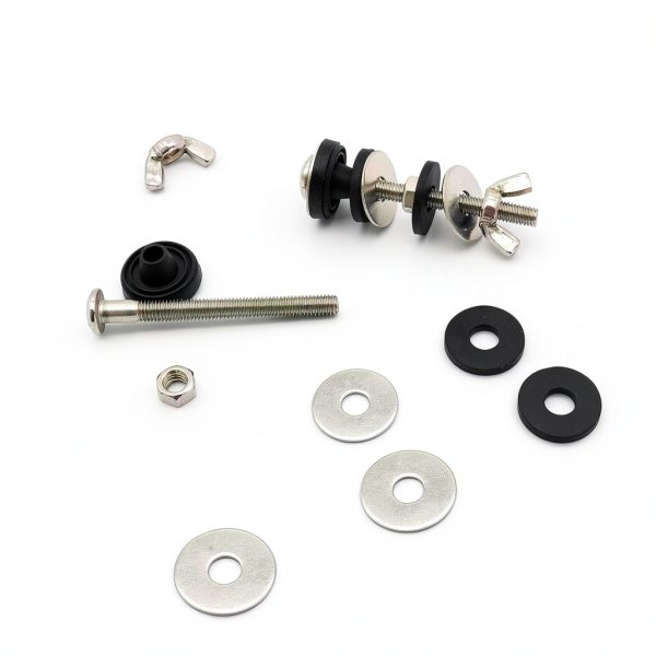 Lovmny Toilet Bolts Stainless Steel Anti Corrosion Easy-6