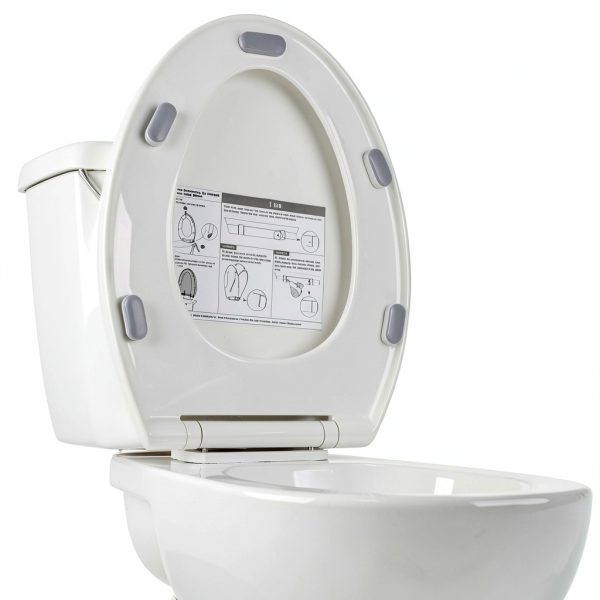 SereniBath Silicone Toilet Seat Bumpers Prevent Shifting-4