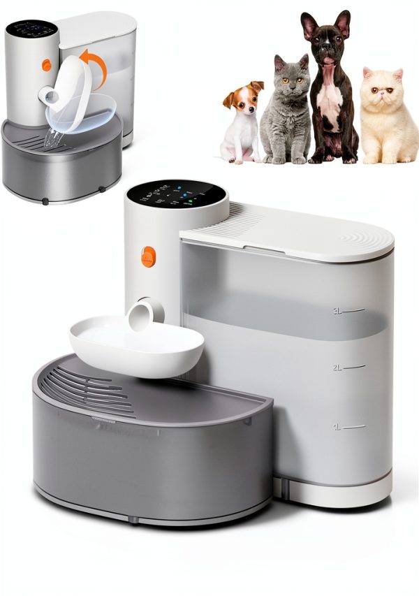 Potaroma Cat Fountain Self Refill Cordless 3500ML Capacity-0