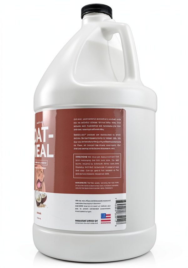 Senproco Oatmeal Dog Shampoo Coconut Scent Grooming-1