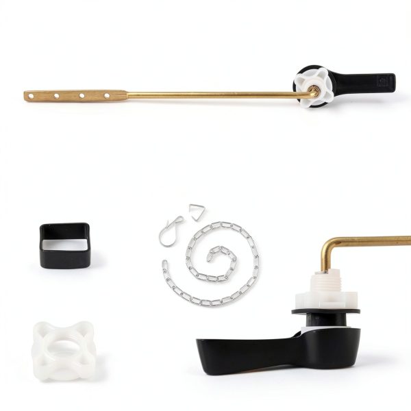 Toilet Flush Lever iFealClear Front Brass-2