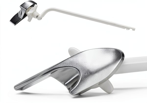 Qualihome Chrome Toilet Lever Metal for Kohler-5