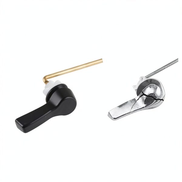Toilet Flush Lever iFealClear Front Brass-3