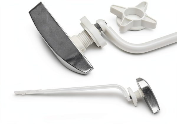 Qualihome Chrome Toilet Lever Metal for Kohler-1