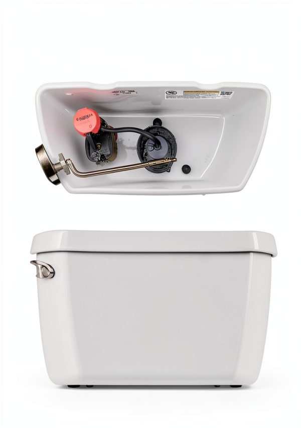 Qualihome Chrome Toilet Lever Metal for Kohler-3