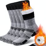 Merino Wool Hiking Socks COZIA Thermal Cushion-0