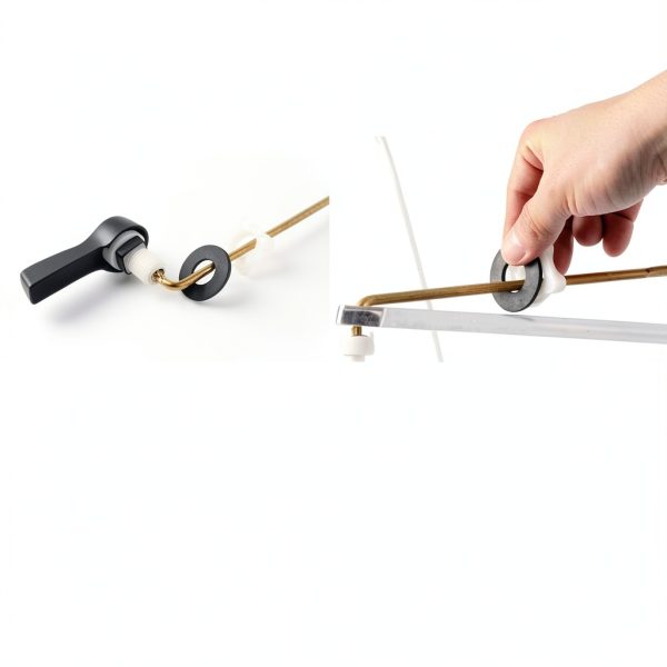 Toilet Flush Lever iFealClear Front Brass-4