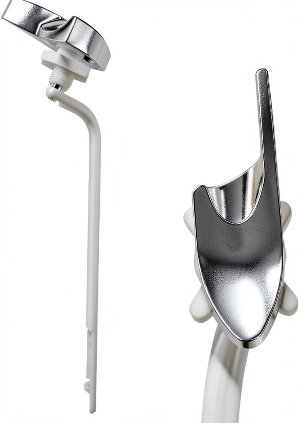 Qualihome Chrome Toilet Lever Metal for Kohler-6