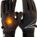Thermal Black Gloves Unisex Adult-0