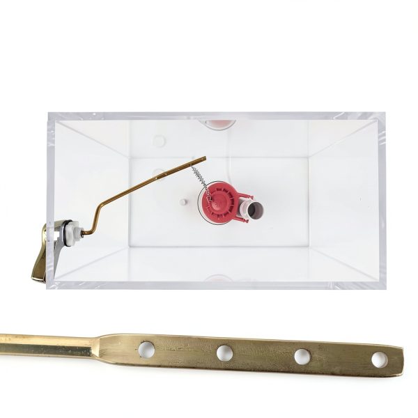 iFealClear Side Mount Toilet Handle Brass Lever-3