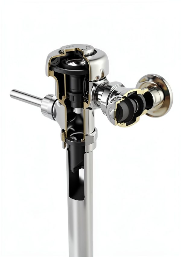 Sloan Flushometer Chrome Water Closet 1.6 GPF-4