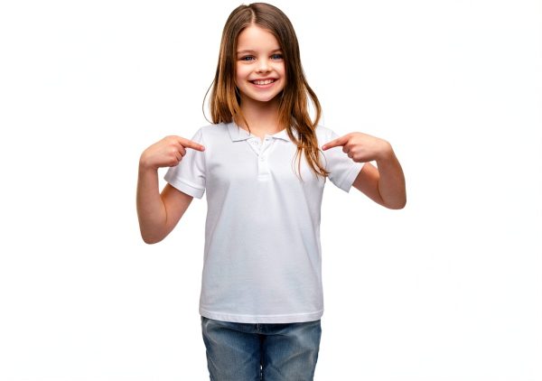 Toulite School Uniform 3‑Piece Short Sleeve Shirt White Blue Navy-1