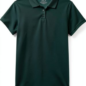 Classroom Uniforms Moisture Wicking Polo Shirt Hunter Green M-0