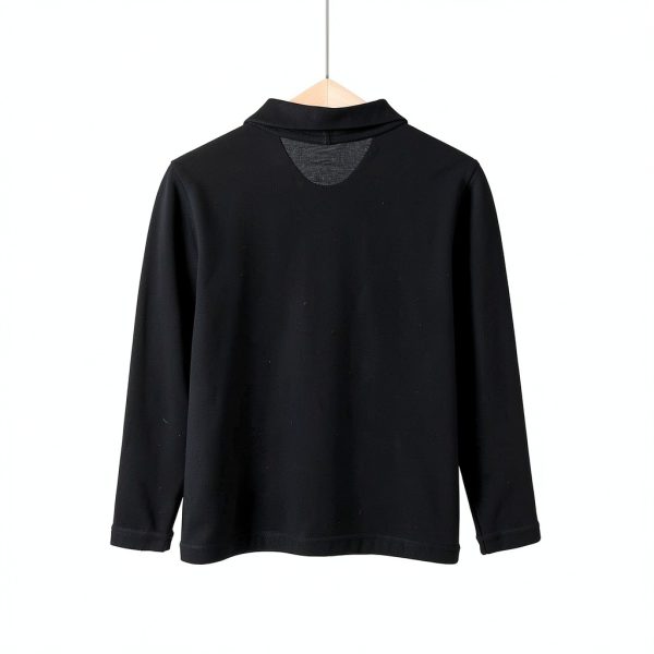 Polo Shirt Long Sleeve Shirt for School Girls Boys Polo Shirts-3