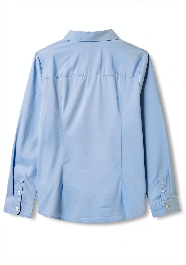 Girls' Uniform Amazon Essentials Sleeve Poplin Shirt Multipack-2
