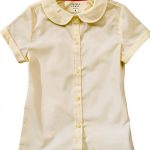 French Toast S/S Peter Pan Fitted Shirt - Girls-0