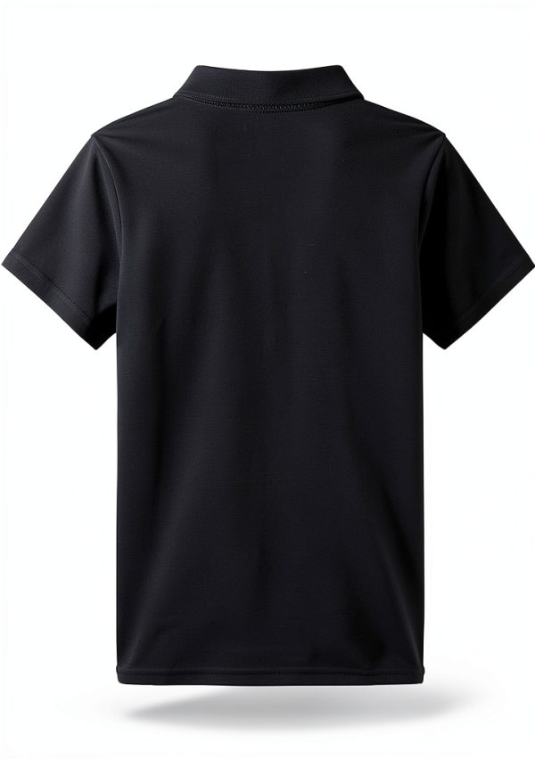 Girls Polo Shirt 3 Pack Short Sleeve Picot Collared School Uniform-5