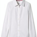 French Toast Girls' Long Sleeve Pointed Collar Short-0