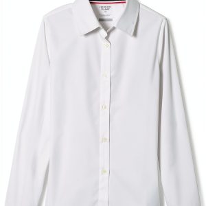 French Toast Girls' Long Sleeve Pointed Collar Short-0