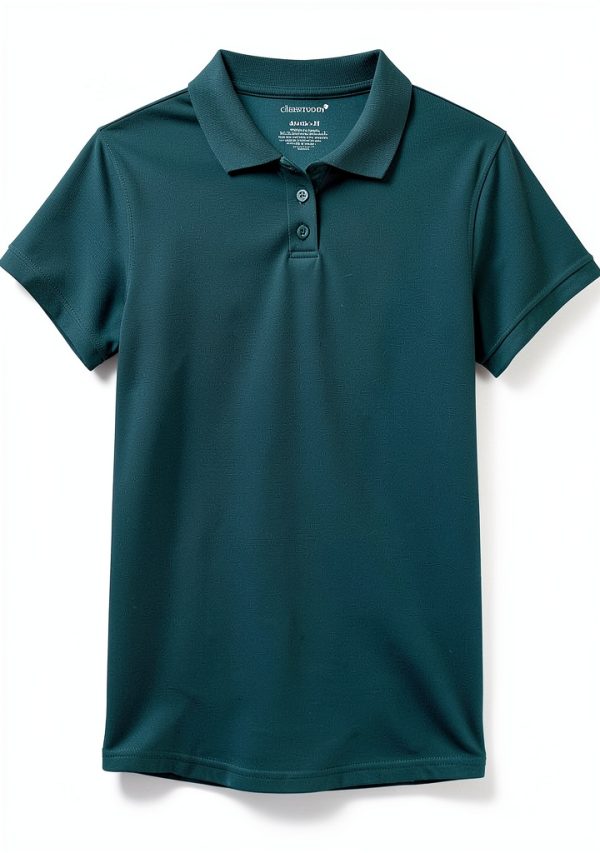 Classroom Girls Girls Fit Moisture Wicking Polo-0