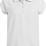 Nautica Girls' School Uniform Short Sleeve Polo Shirt Navy 2T-0