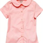 French Toast Girls Classic Pink School Uniform Top-0
