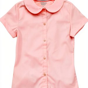 French Toast Girls Classic Pink School Uniform Top-0