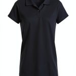 Girls Polo Shirt 3 Pack Short Sleeve Picot Collared School Uniform-0